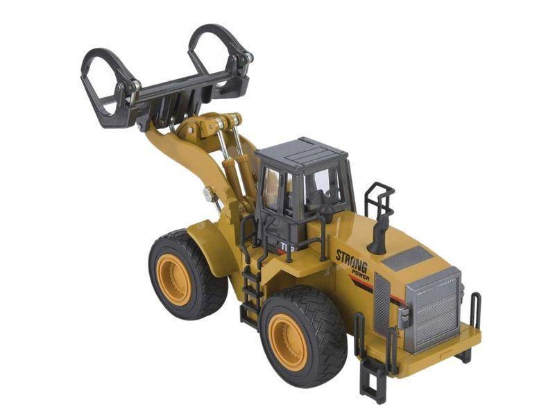 Машинка-экскаватор Hui Na Toys металлический экскаватор для древесины (1914) - фото 8 Машинка-экскаватор Hui Na Toys металлический экскаватор для древесины (1914) - фото 8