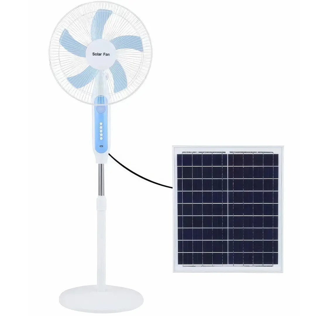 Вентилятор напольный Solar Fun с солнечной панелью (MNJ-188)