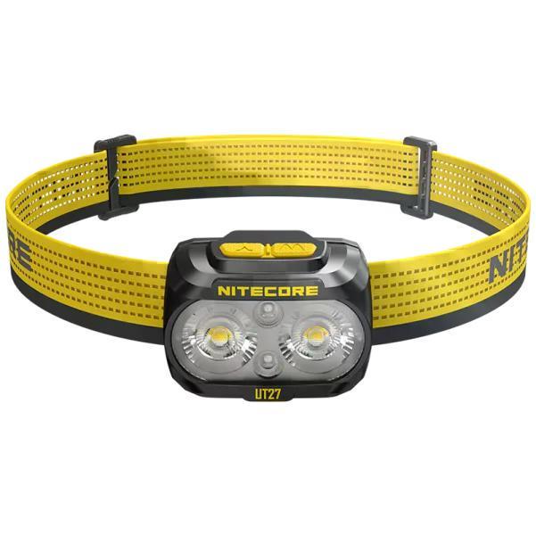 Ліхтар налобний Nitecore UT27 2024 800 lm з акумулятором USB-C 168 м Чорний (27831830)