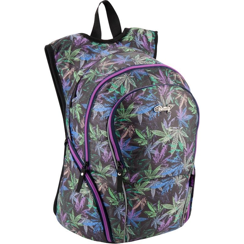 Рюкзак KITE Beauty 32x18x44 см 21 л Черно-фиолетовый (K18-953L)