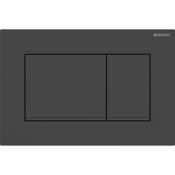 Клавиша смыва Geberit Sigma 30 Швейцария для двойного смыва Черный матовый (115.883.16.1)