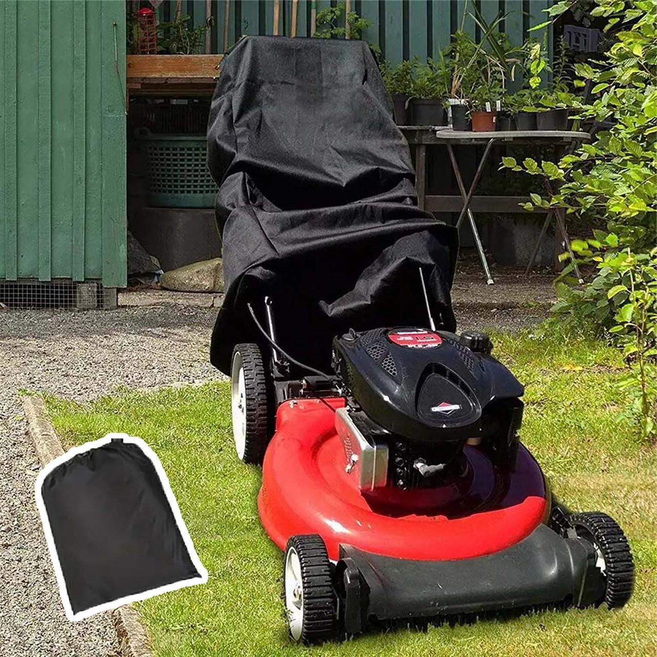 Захисний чохол для газонокосарки водонепроникний 193x112x64 см Чорний - фото 11 Захисний чохол для газонокосарки водонепроникний 193x112x64 см Чорний - фото 11