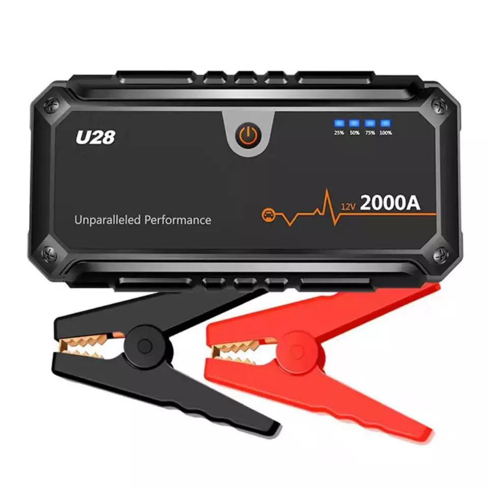 Автомобільний пусковий пристрій Jumper Power Bank Jump Starter 2000A 12 В - фото 2