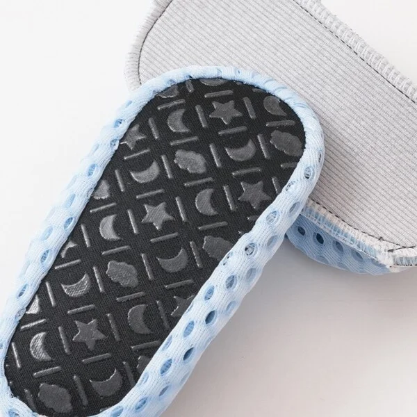 Тапочки для малышей на стопу 11,5 см 2 пары Желтый/Голубой (C00861) - фото 3 Тапочки для малышей на стопу 11,5 см 2 пары Желтый/Голубой (C00861) - фото 3