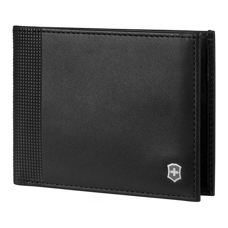 Портмоне Victorinox Travel Altius Alox Slim с RFID защитой Black (Vt611573) Портмоне Victorinox Travel Altius Alox Slim с RFID защитой Black (Vt611573)