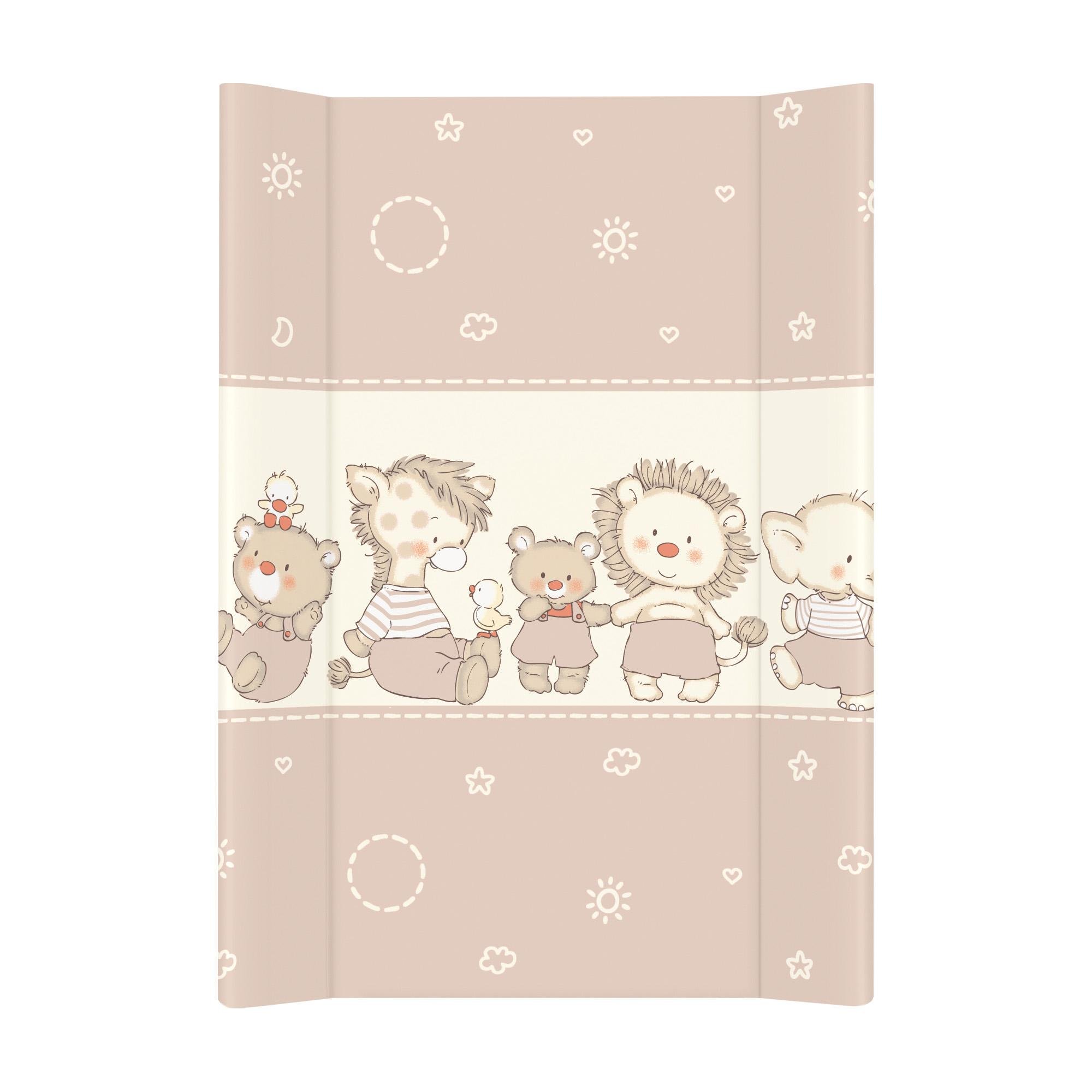 Пеленальна дошка Ceba Baby 70x50 см на ліжечко 120x60 см Ducklings brown (W-200-050-230)
