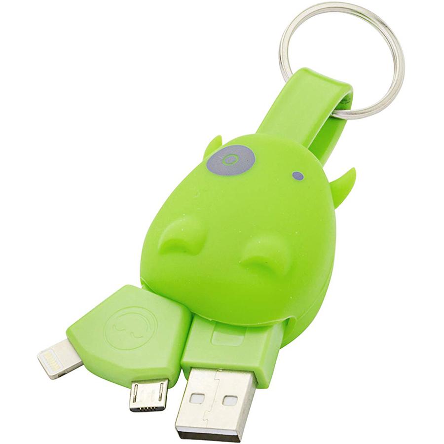 Брелок-зарядка Munkees 3700 Smart Charger Green