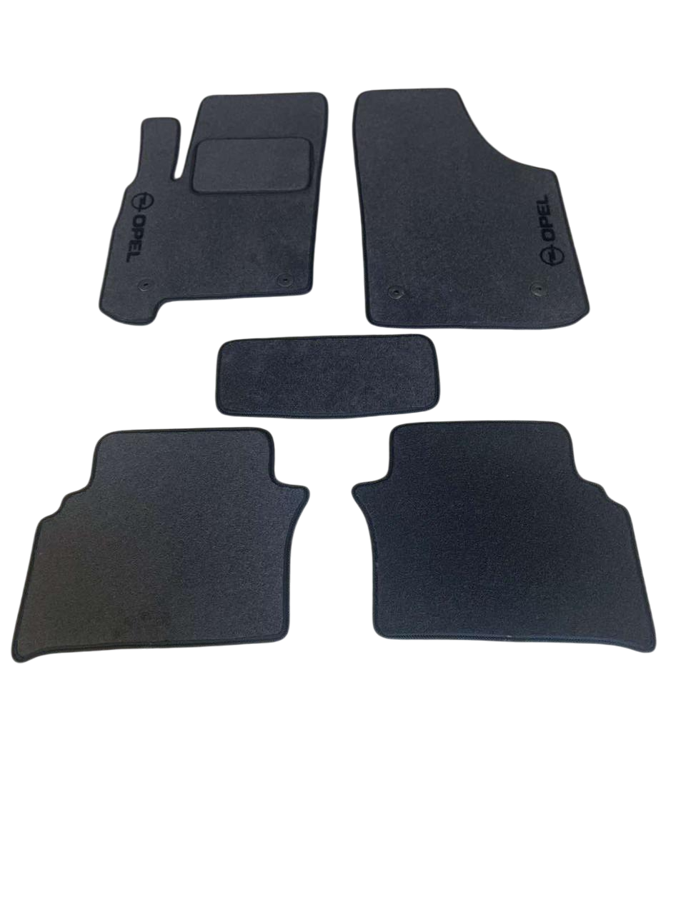 Килимки в салон ворсові для OPEL Meriva A 2002 5 шт. Чорний (27326949)