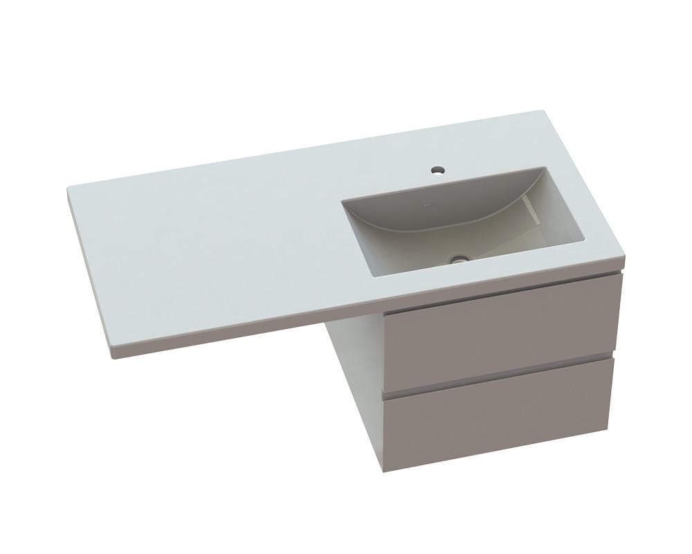 Тумба Лобелія з умивальником Юнона А200 права глянець (1882350486)