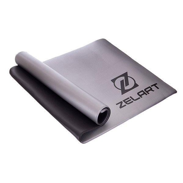 Коврик для фитнеса FI-2580 Серо-черный (56363156)