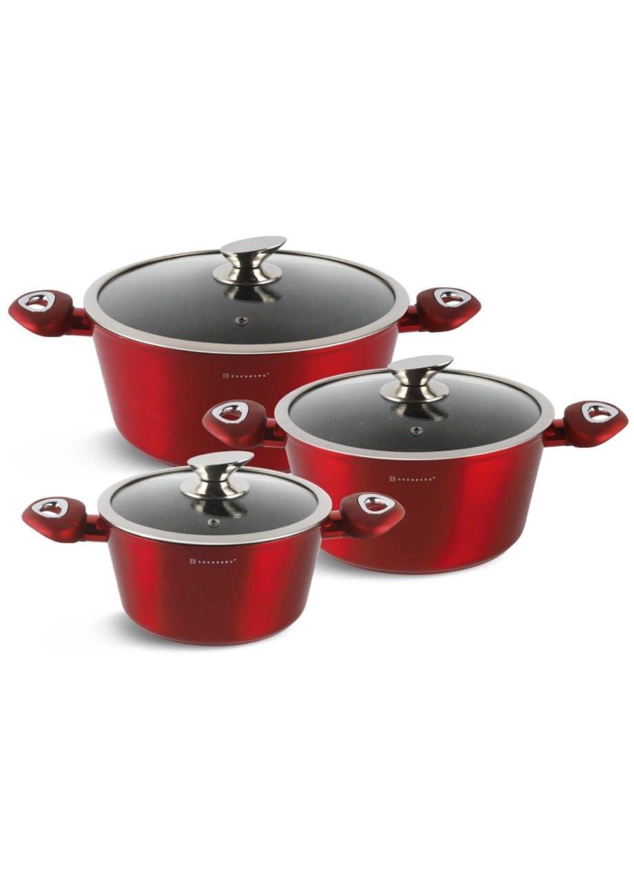 Набор кастрюль Edenberg EB-7421 литой алюминий/мраморное антипригарное покрытие/индукционное дно 8 пр. Бордовый (ML-05380) Набор кастрюль Edenberg EB-7421 литой алюминий/мраморное антипригарное покрытие/индукционное дно 8 пр. Бордовый (ML-05380)