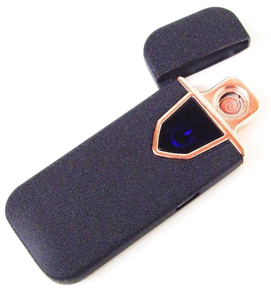 Зажигалка спиральная USB 712 Черный (6748)