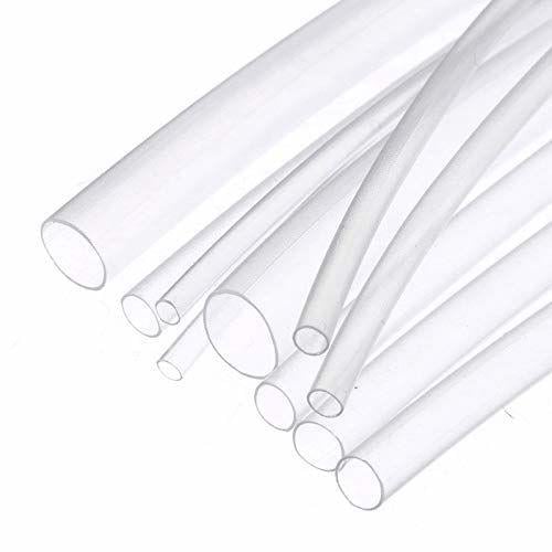 Набор термоусадочных трубок АСКО-Укрем ⌀ 2/1 мм х 10 см 10 шт. Прозрачный (A0150040181)