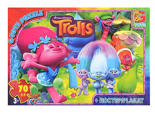 Пазли G-Toys Tr0071 серії Троллі 70 ел. 19х13х3см (MTT-67437)