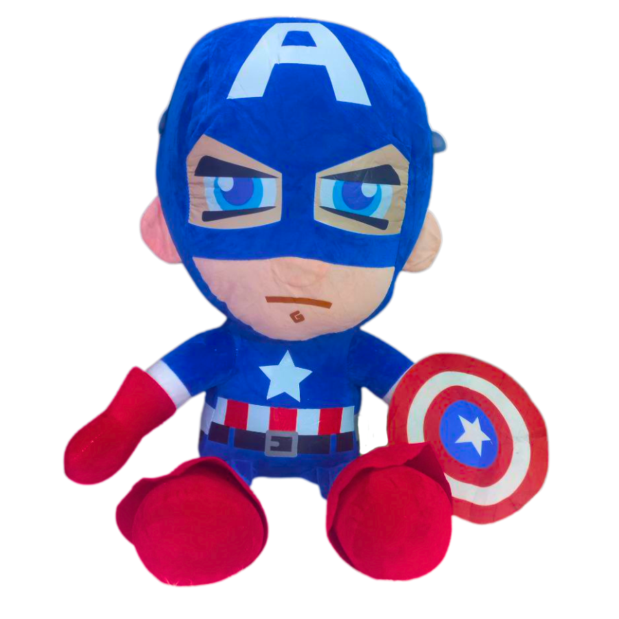 Мягкая игрушка плюшевая супергерой Marvel Капитан Америка 65 см (9078/65)
