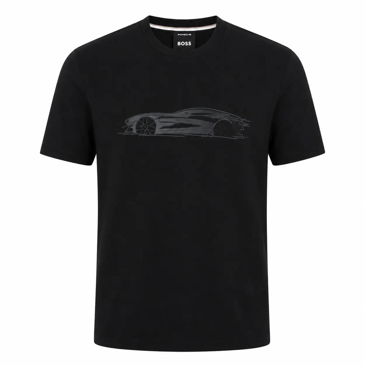 Футболка мужская BOSS PORSCHE BPA-1174 M Black