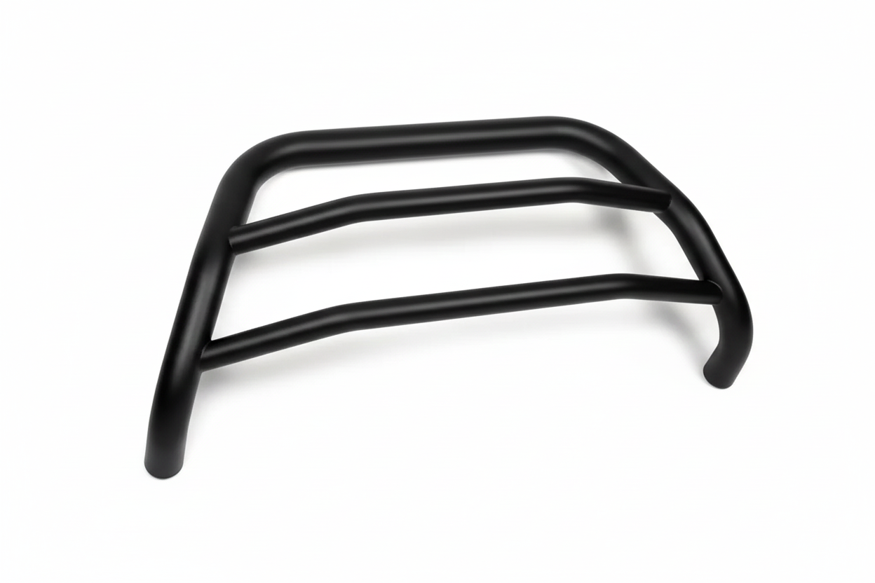 Кенгурятник CAN WT022 2000-2006 для Mercedes Sprinter W901/902/903/904/905 1995-2006 рр. нержавіюча сталь Чорний (183068)