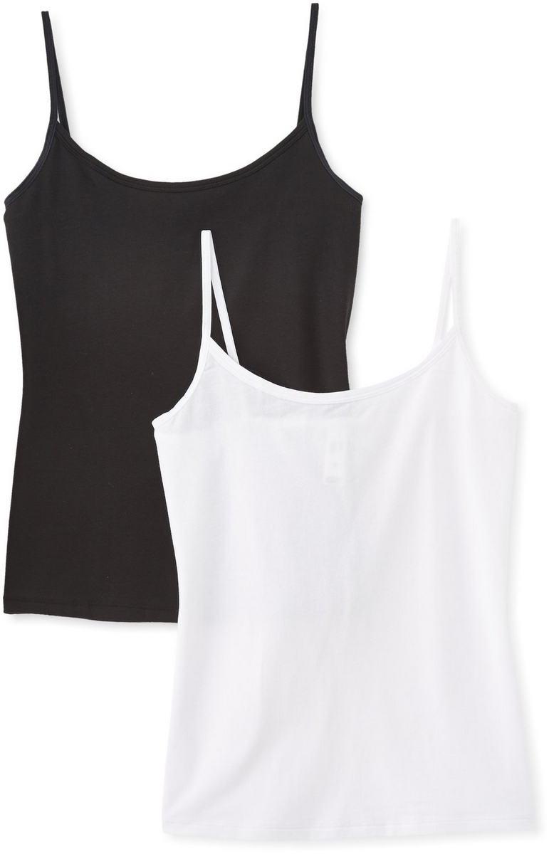 Майка женская DIM Les Pocket EcoDim M 2 шт. White/Black