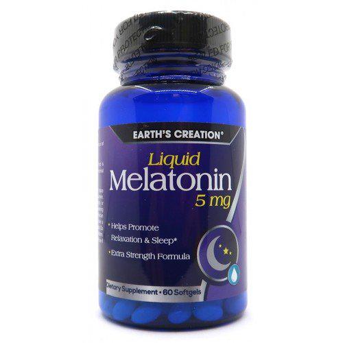 Мелатонін Melatonin 5 mg 60soft