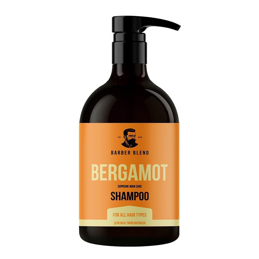 Шампунь для всех типов волос Bergamot BARBER BLEND для мужчин 500 мл Шампунь для всех типов волос Bergamot BARBER BLEND для мужчин 500 мл