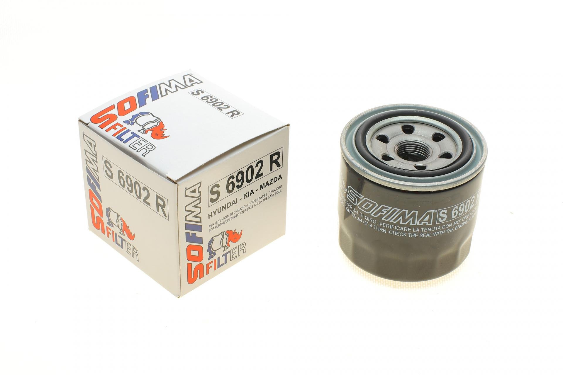 Фільтр масляний SOFIMA для Hyundai Accent/Elantra/Tucson/H-1/Kia Ceed/Mazda 626/3/6 1,3-3,8 85- (S 6902 R)