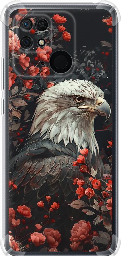Чехол на Xiaomi Redmi 10C Цветочный страж (6102sp-2591-42517)