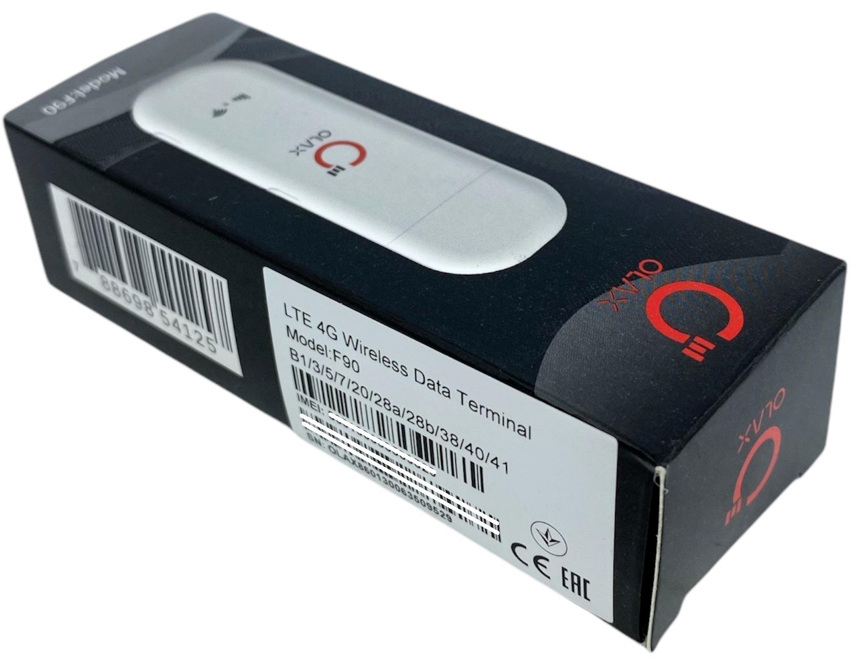 Модем Olax F 90 MIMO WIFI 4G сим карта 2 виходи під антену 2 антени 5 Dbi (27874584) - фото 4 Модем Olax F 90 MIMO WIFI 4G сим карта 2 виходи під антену 2 антени 5 Dbi (27874584) - фото 4
