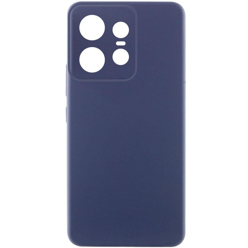 Протиударний чохол Silicone Cover Lakshmi Full Camera (AAA) для Motorola Edge 50 Pro темно синій / Midnight Blue