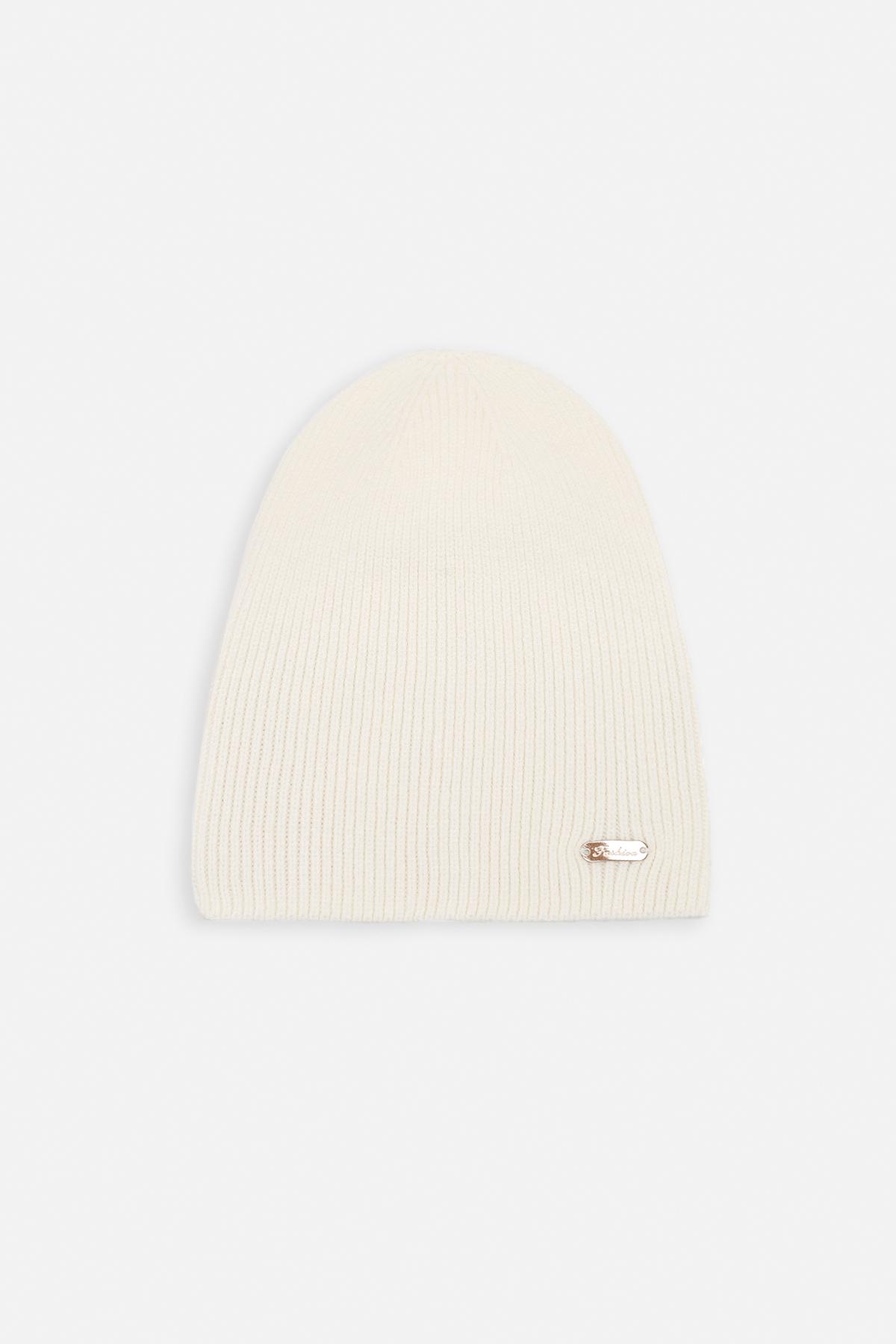 Шапка для девочки 50-52 см Молочный (24099932)