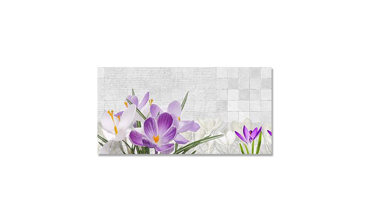 Наклейка вінілова на стіл Zatarga Крокуси під плитку 600х1200 мм (1283915294) Наклейка вінілова на стіл Zatarga Крокуси під плитку 600х1200 мм (1283915294)