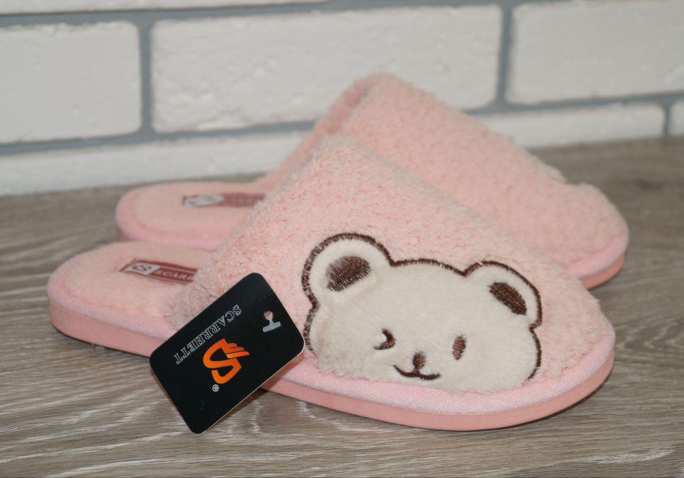 Тапочки комнатные Scarrhet р. 38/39 24,5 см Розовый (30627-3839)