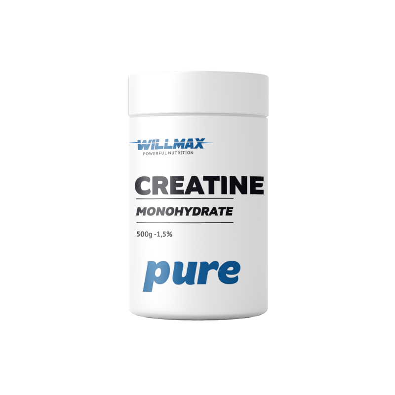 Креатин Моногидрат Willmax Creatine Monohydrate без вкуса 500 г (12182058)