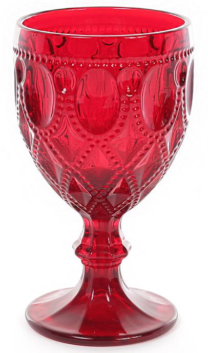 Набор винных бокалов Siena Toscana 300 мл стекло 6 шт. Рубиновый (BD-581-050)