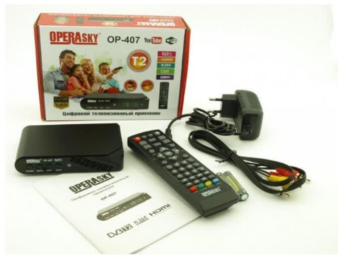 Тюнер Т2 Operasky OP-407 DVB-Т2 (28279173) - фото 7 Тюнер Т2 Operasky OP-407 DVB-Т2 (28279173) - фото 7