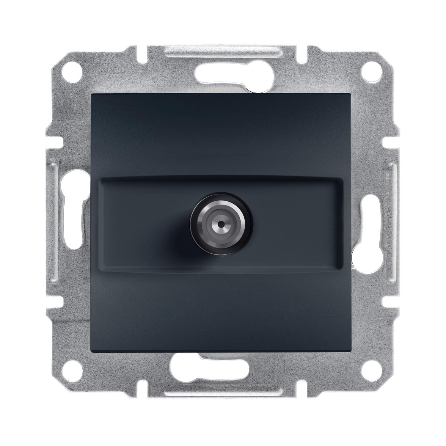 Розетка конечная Sat Schneider Electric Asfora Антрацитовый (EPH3700171)