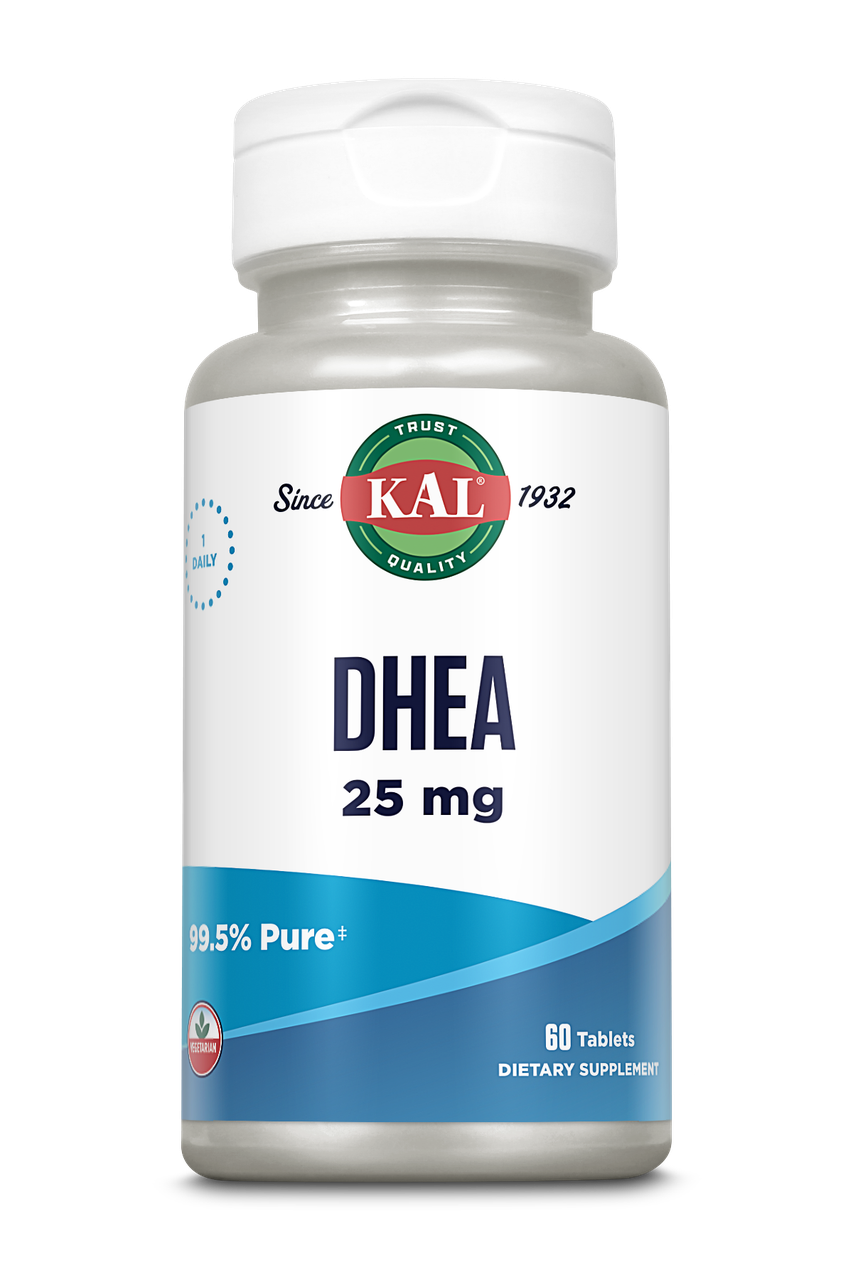 Дегідроепіандростерон KAL DHEA 25 мг 60 капсул (20240-01)
