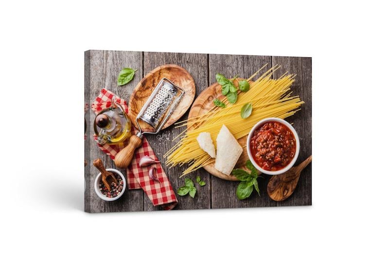 Картина на холсте KIL Art Набор продуктов спагетти 51x34 см (143)