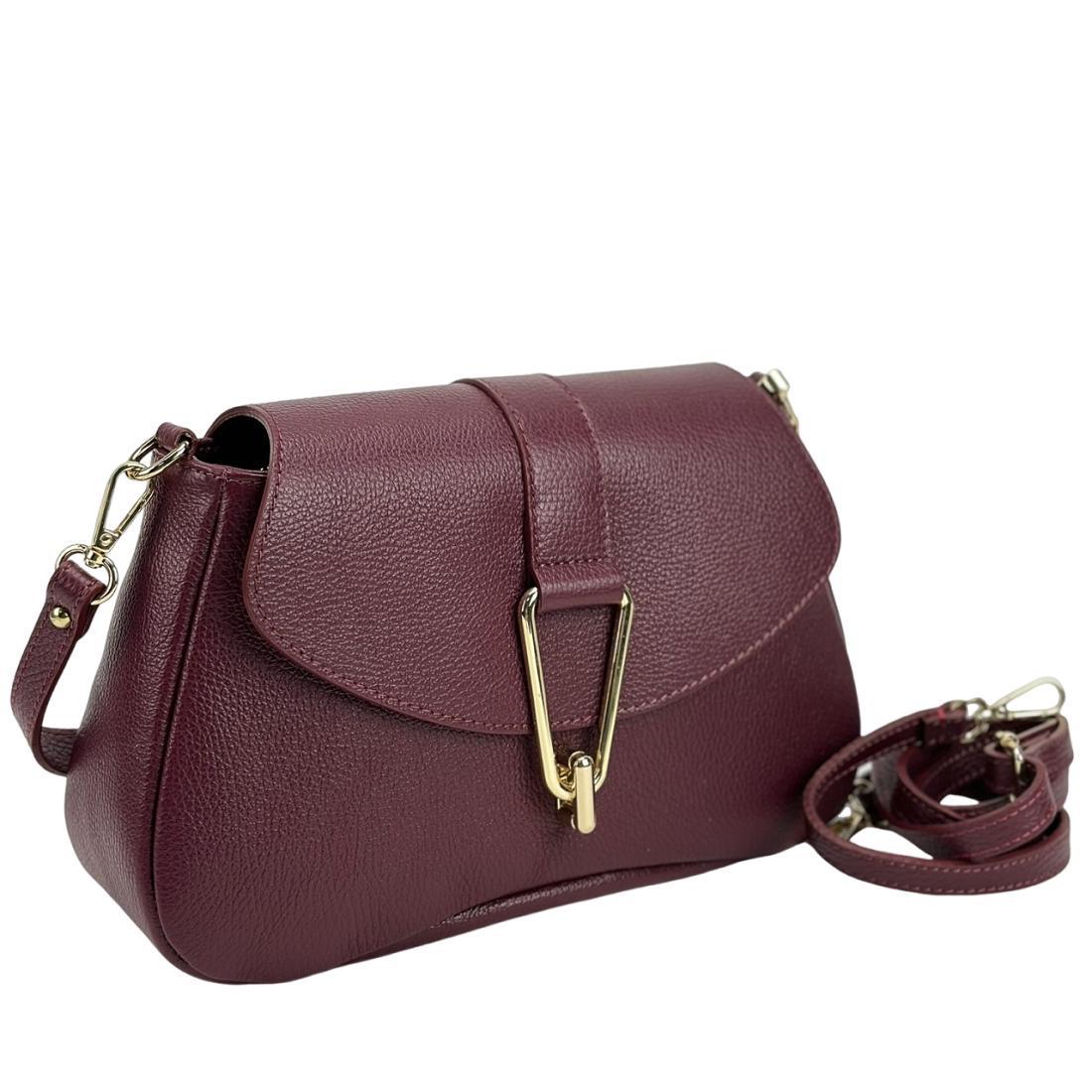 Женская сумка кожаная Firenze Italy F-IT-3000BO Бордовый (2656558532)