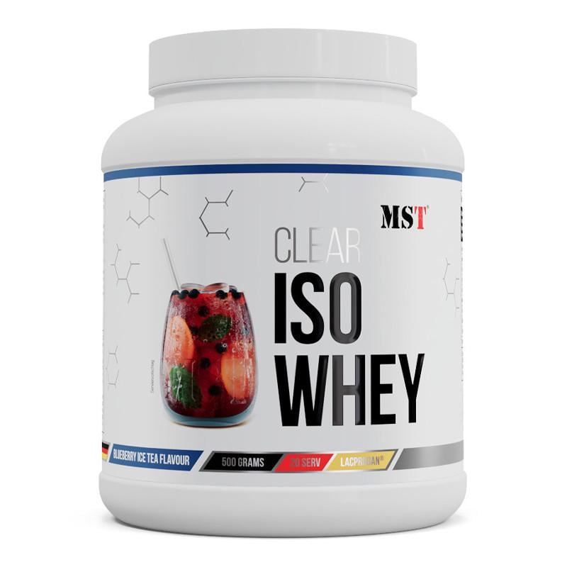Сывороточный изолят MST Clear Iso Whey Голубичный холодный чай 500 г (23143-01)