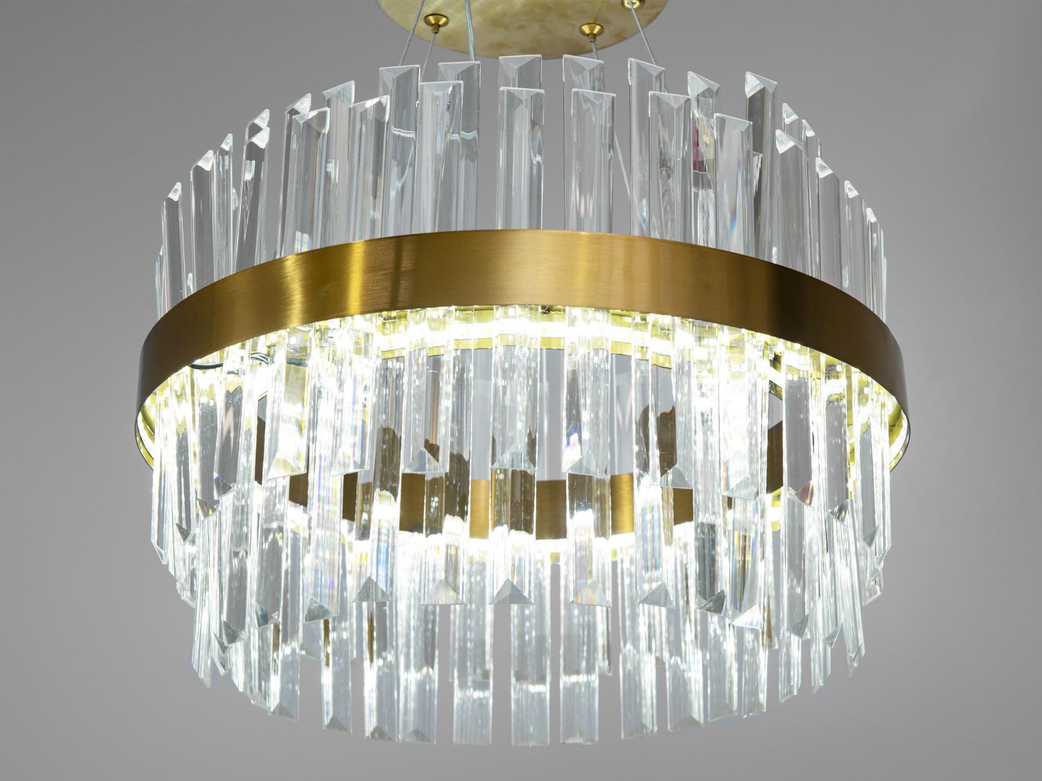 Люстра-подвес хрустальная LED (840/400BR) - фото 3