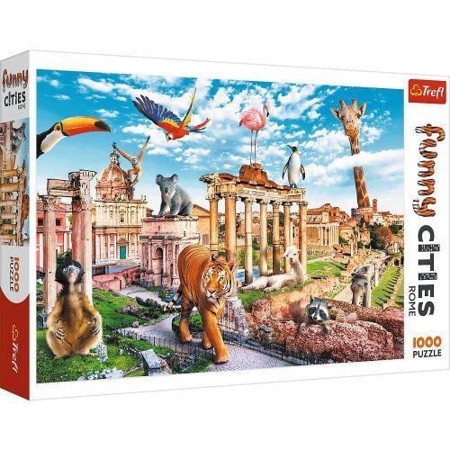 Пазлы Веселементы города Дикий Рим 1000 элементов (2992347901)