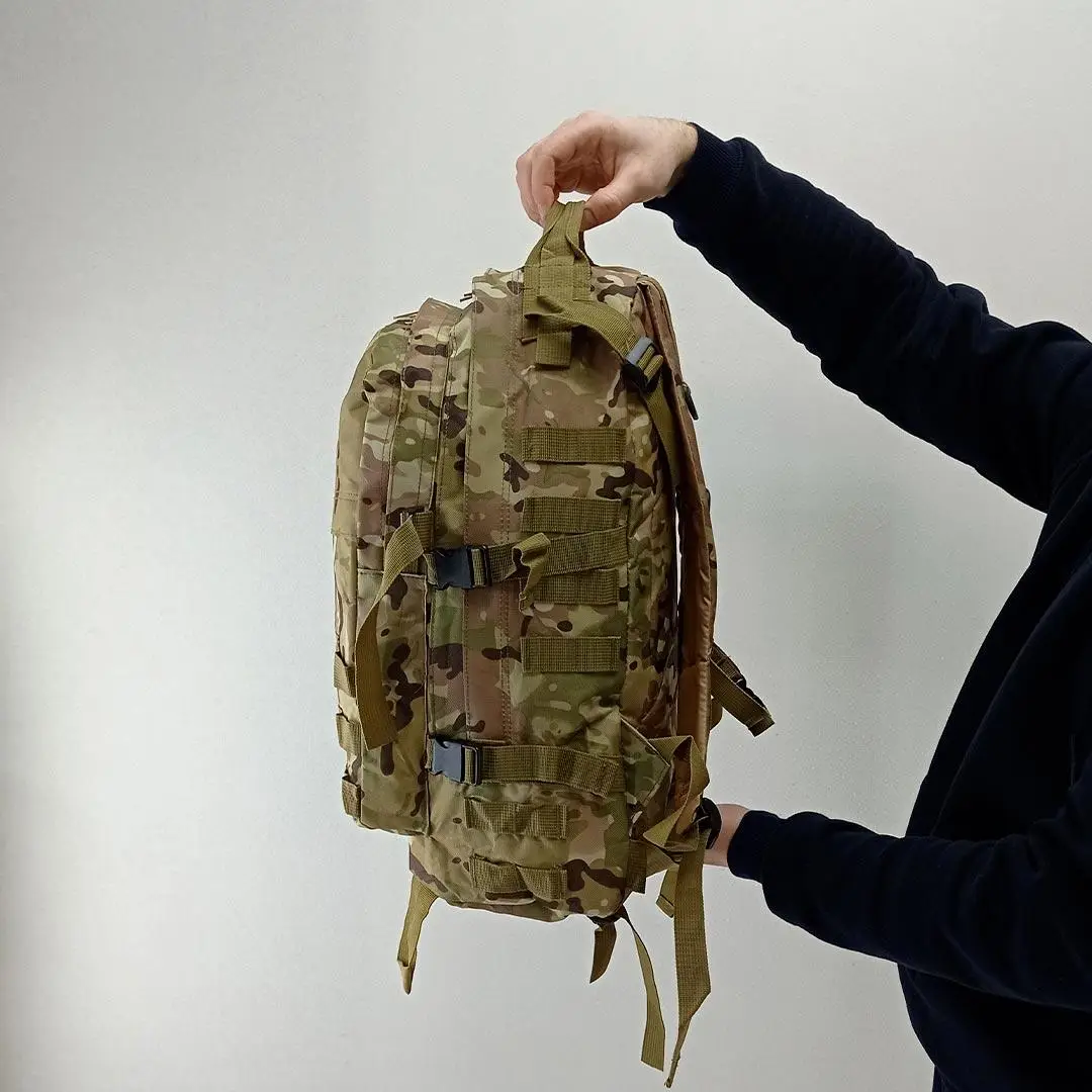 Рюкзак тактический Tactical Raid походный 40 л Multicam (601-multicam) - фото 2 Рюкзак тактический Tactical Raid походный 40 л Multicam (601-multicam) - фото 2