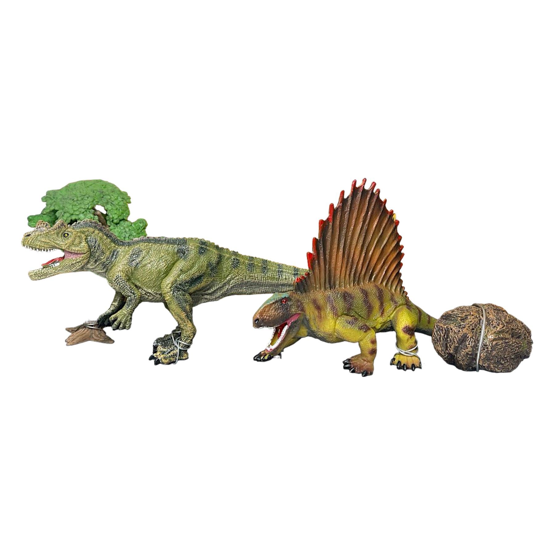 Детские игровые фигурки Dinosaur Era Диметродон/Алозавр в коробке (111724)