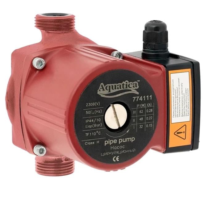 Насос циркуляційний AQUATICA 65 Вт Hmax 4 м Qmax 63 л/хв 1" (AKD4761)