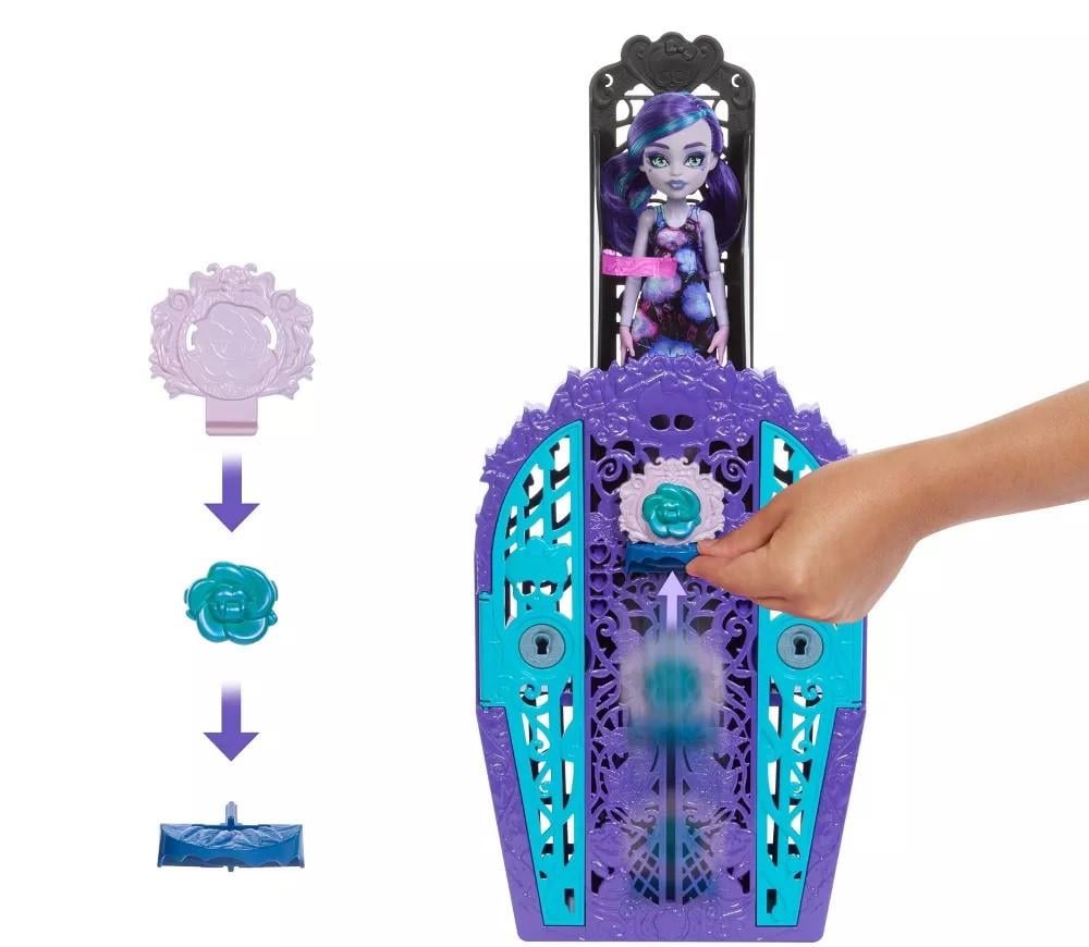 Кукла Monster High Twyla with Dress-Up Closet (2455200376) - фото 2