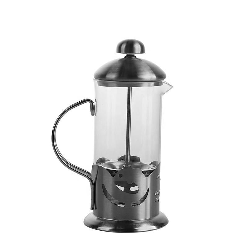 Заварник-пресс Earth 0,6 л нержавеющая сталь (30595)