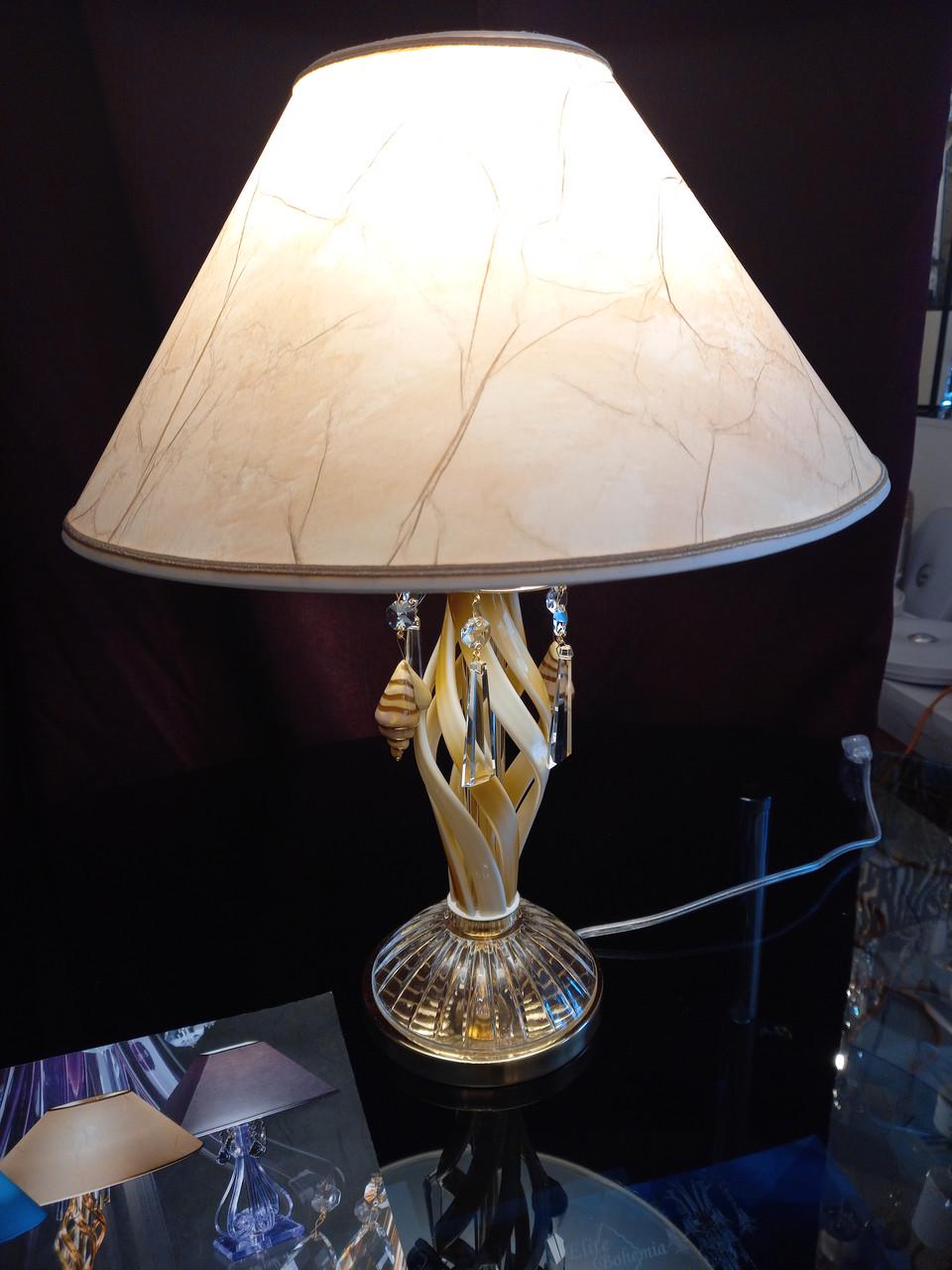 Настільна лампа Еlite Bohemia (S 418/1/1203/2 shell) - фото 3 Настільна лампа Еlite Bohemia (S 418/1/1203/2 shell) - фото 3