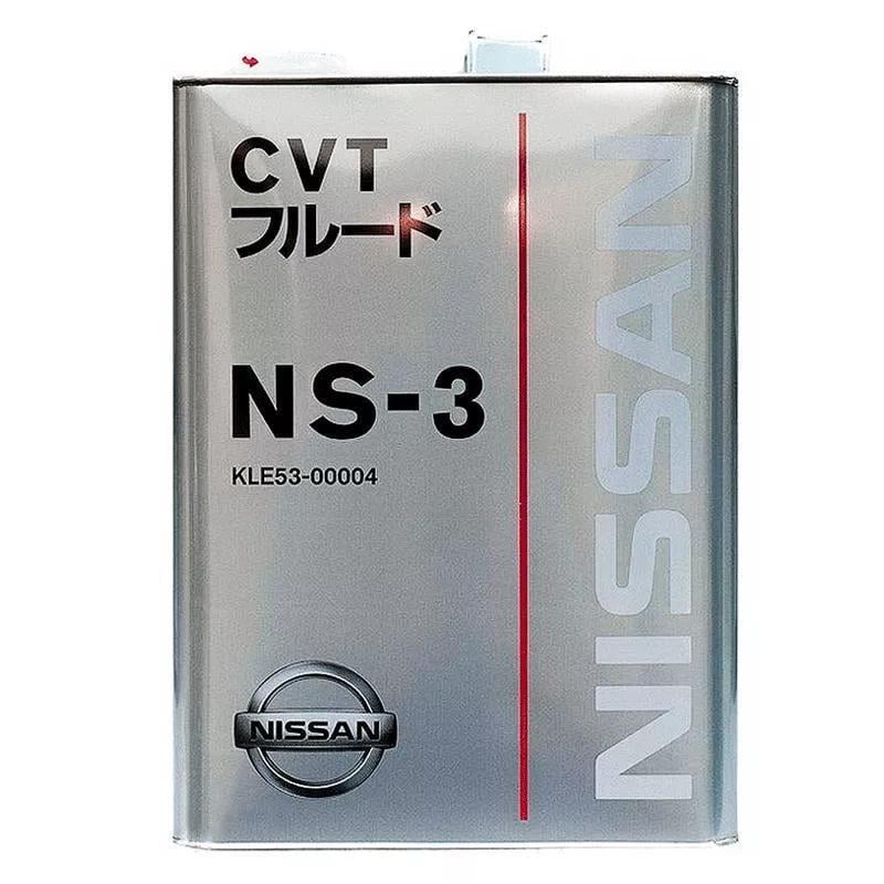 Трансмиссионное масло Nissan CVT Fluid NS-3 4 л (KLE5300004)