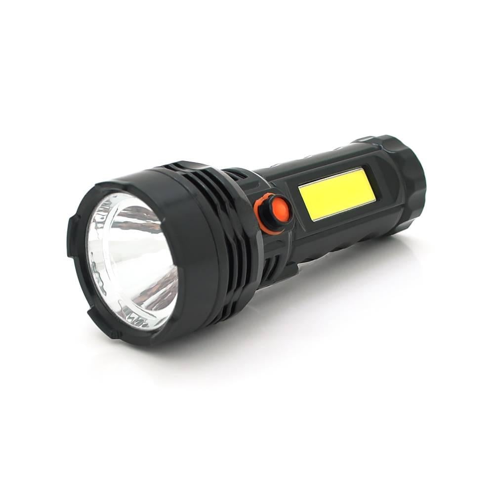 Ліхтарик ручний PANTHER PT-8915B 1W CreeXPE+COB 1+1 режим IP40 125х48х32 мм (26787)