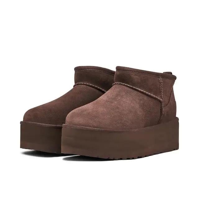 Угі жіночі UGG Classic Ultra Mini Platform р. 37 Шоколадні (15710769) - фото 1 Угі жіночі UGG Classic Ultra Mini Platform р. 37 Шоколадні (15710769) - фото 1